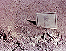 plaque on Moon 